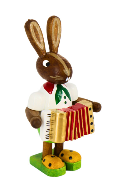 Easter Bunny - Boy with accordion by Figurenland Uhlig GmbH_1