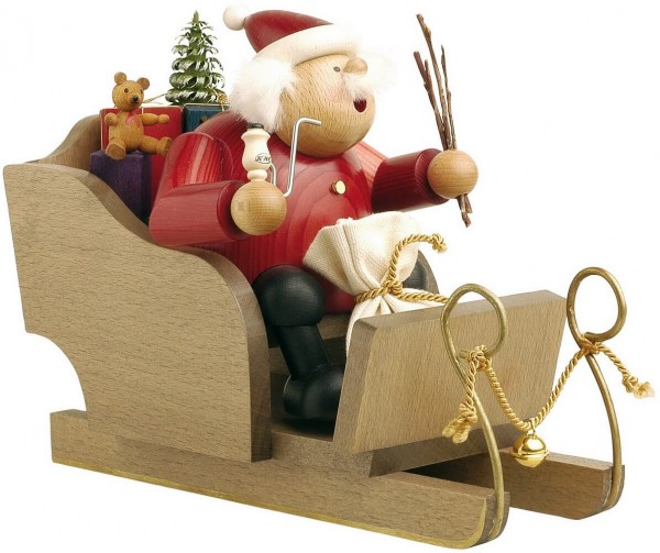 Räuchermann Santa mit Schlitten jetzt online kaufen