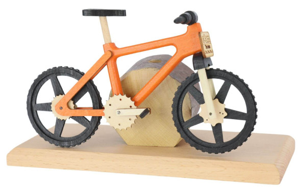 Räuchermännchen - Räucherfahrrad EBM Edition, orange von Gerd Hofmann_1