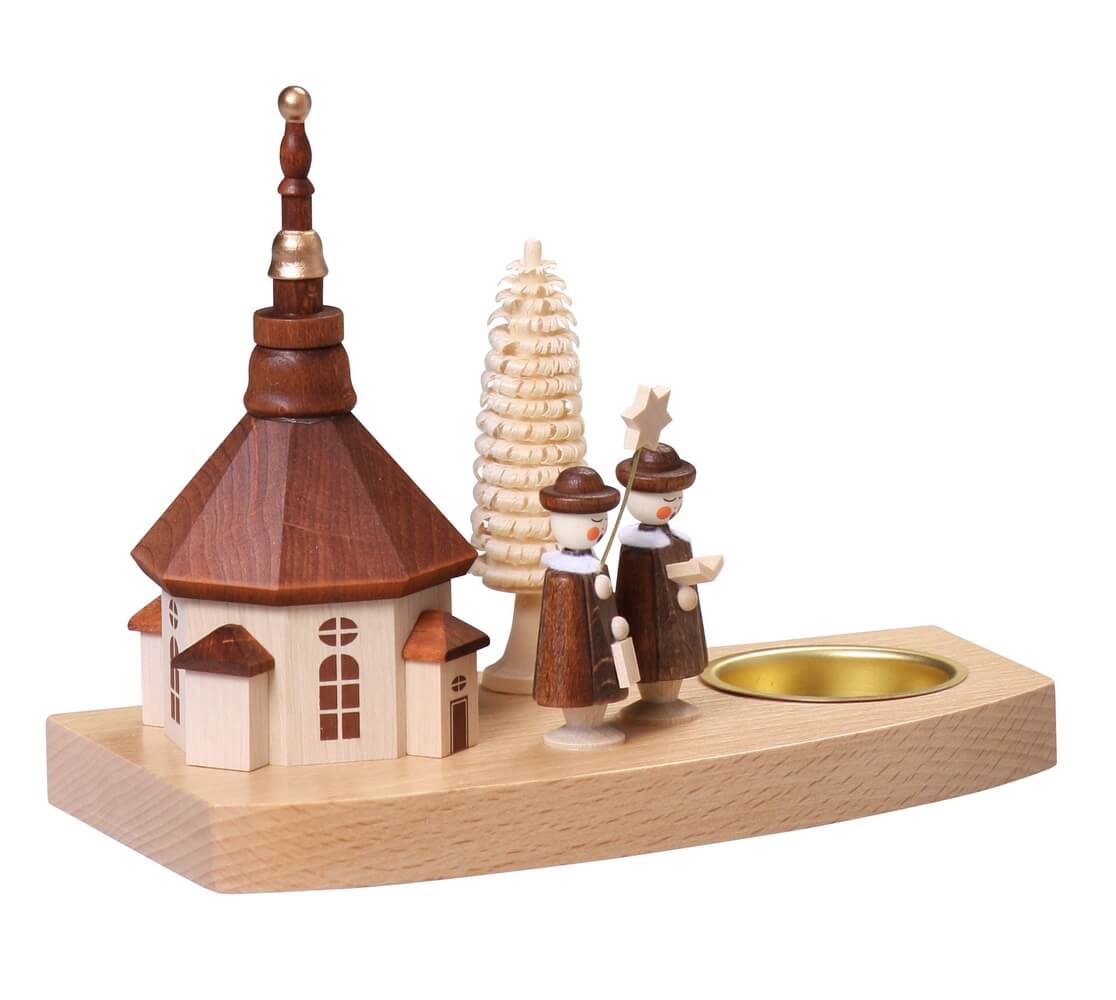 Teelichthalter Kirche mit Kurrende, online cm kaufen 15