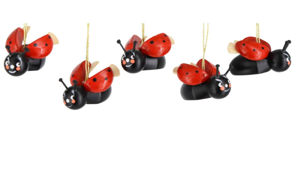 Hanging ladybugs, 5 pieces by SEIFFEN.COM_1